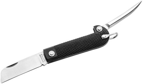 2 Piece British Army  Knife, Black Diamond Handle