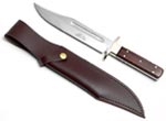 9 inch Bowie Knife, double guard