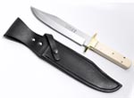 8 inch Bowie Knife, double guard