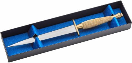 Fairbairn Sykes Commando Knife, 2nd Pattern - Brass Handle