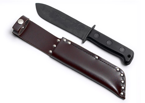 Survival Knife, Black Handle(M.O.D. specification)